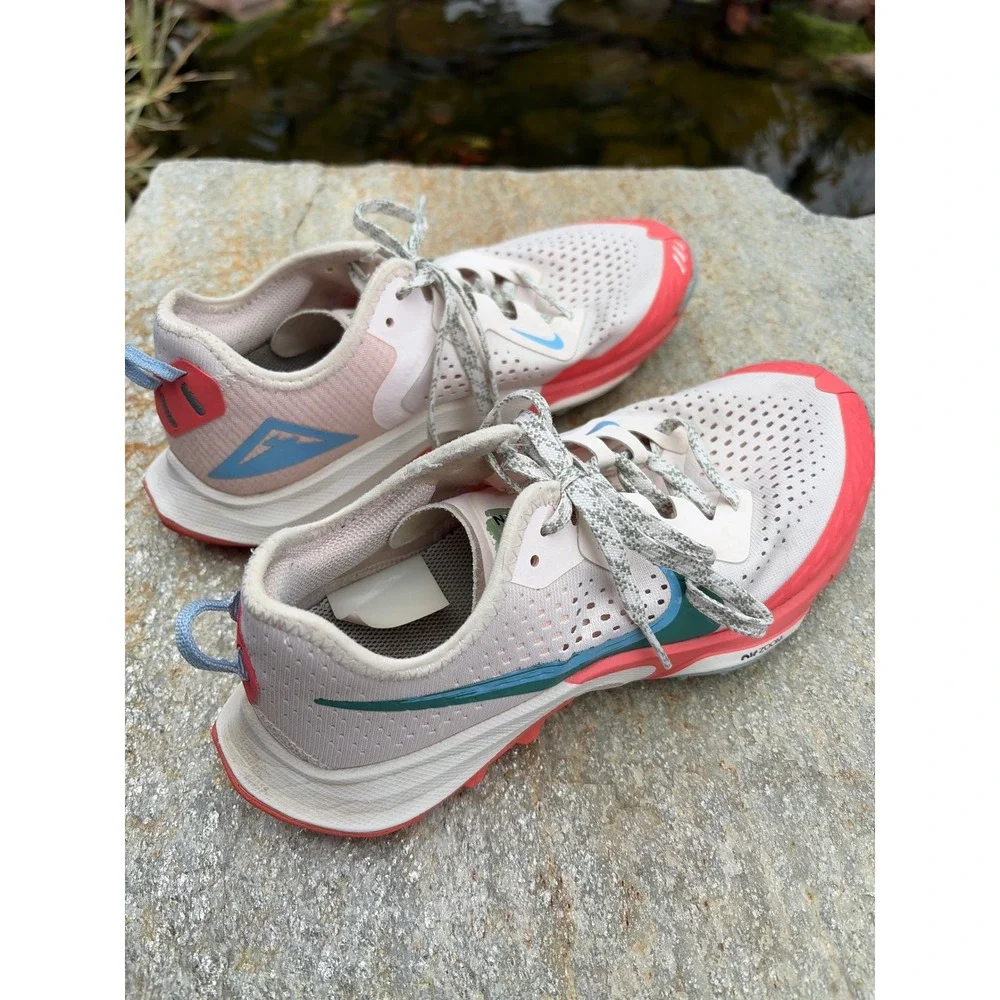 Nike Air Zoom Terra Kiger 7 Trail Running Shoes Pink Red CW6066-600 Mens 8
